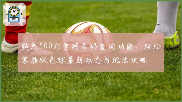 熟悉500彩票网号码查询功能，轻松掌握双色球最新动态与玩法攻略